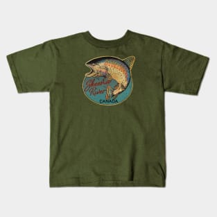 Skeena River BC Canada Kids T-Shirt